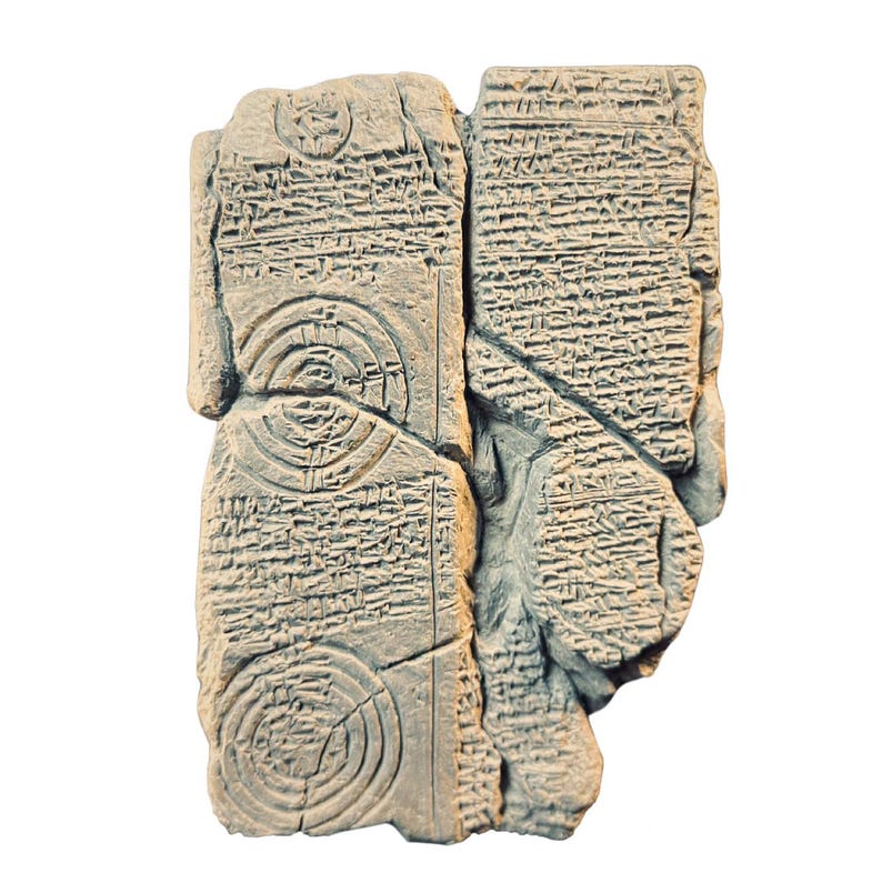 Venus Tablet Replica: Ancient Babylonian Star Map, Astronomy Artifact ...