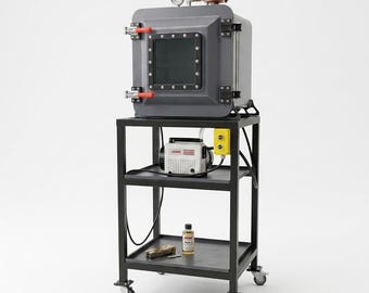 Vacuum Chamber for Casting and Molding, 125 Liter Heavy-Duty Industrial Unit, Made to order