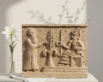 Ur-Nammu Stele Fragment: King of Sumer and Akkad Relief (9.05''W)
