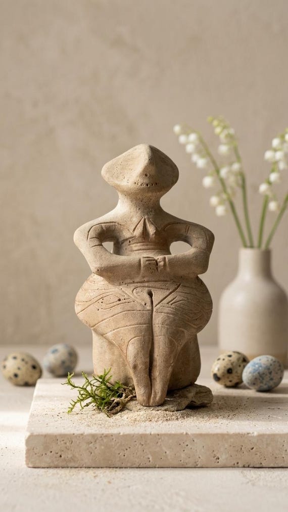 Venus of Pazarzhik Replica: Handcrafted Terracotta Thracian