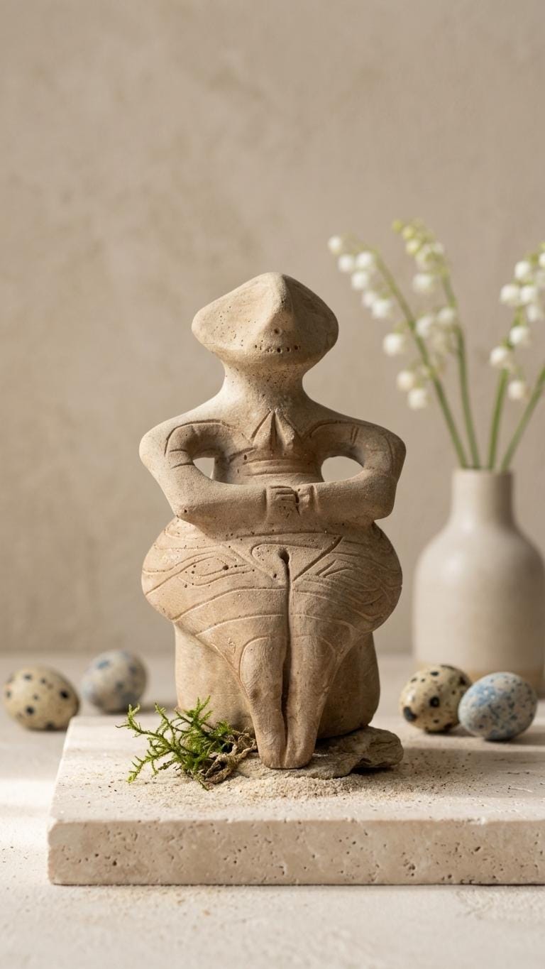 Venus of Pazarzhik Replica: Handcrafted Terracotta Thracian
