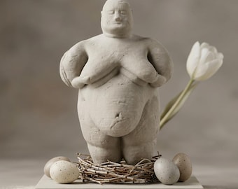 チャタルヒュユクの女性像：新石器時代の豊穣の女神のレプリカ - Etsy 日本