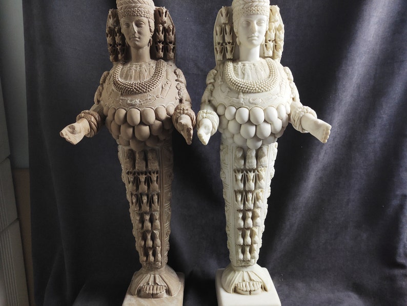 Artemis of Ephesus Megabyxus Anatolian, Roman Goddess Statue, Large Statue image 1