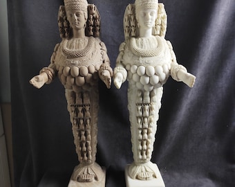 Artemis of Ephesus- Anatolian Goddess Statue - Megabyxus -24 cm