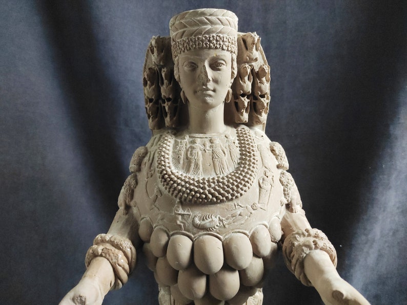 Artemis of Ephesus Megabyxus Anatolian, Roman Goddess Statue, Large Statue image 3