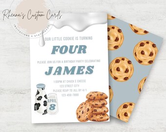 Our Little Cookie Invitation