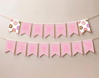 Sweet One/Two Sweet Birthday Banner