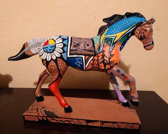 The Trail of Painted Ponies Indian Summer Collectible Figurine - Etsy