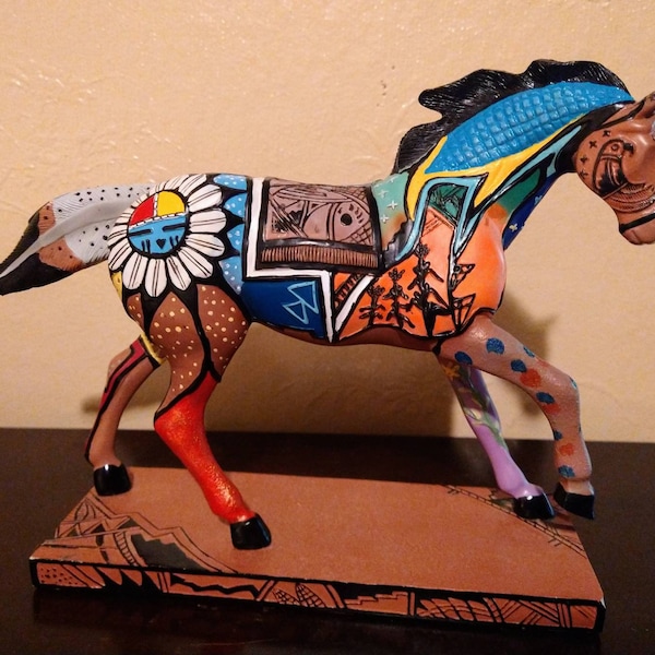 The Trail of Painted Ponies Indian Summer Collectible Figurine