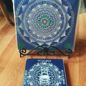 AUTOGRAPHED Baba Ram Dass Be Here Now Vintage Paperback and Bhagavan Das First Press Vinyl Record/Album/Lp W/Original Poster. Near Mint RARE