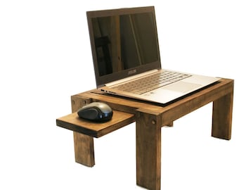 Laptop Table Lap Desk Sofa Desk End Table Laptop Stand Tablet Stand Bedside Desk