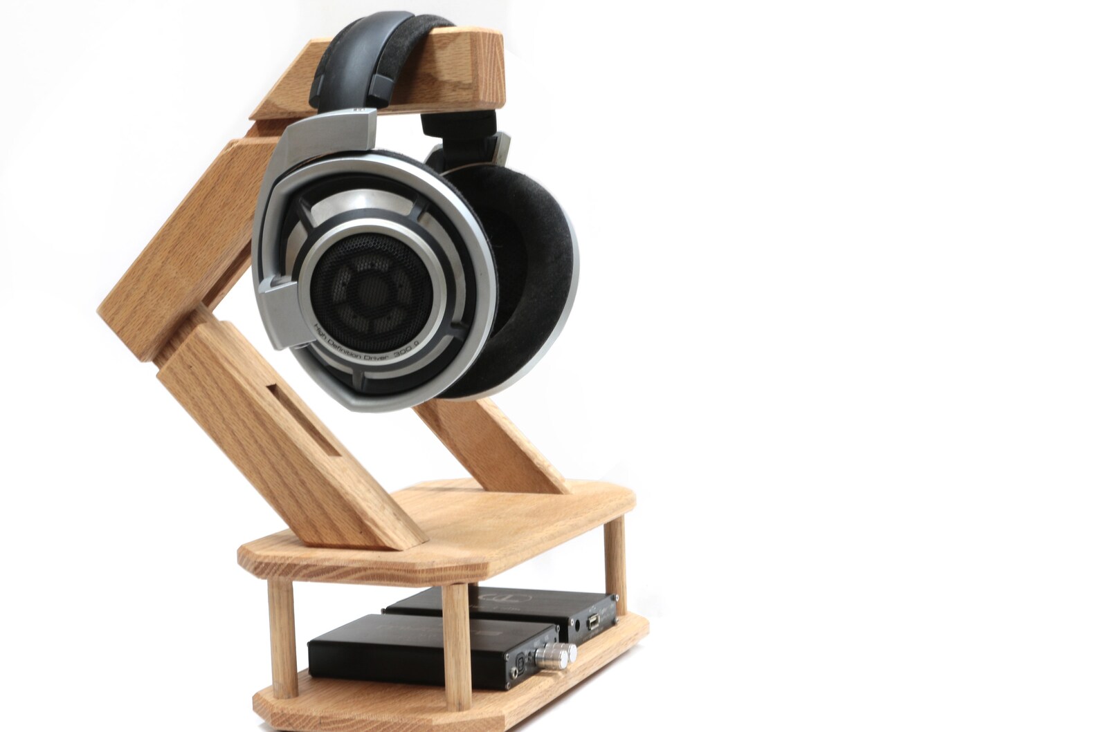 Headphone Stand With Shelf for Amp/dac Mini Music Station | Etsy