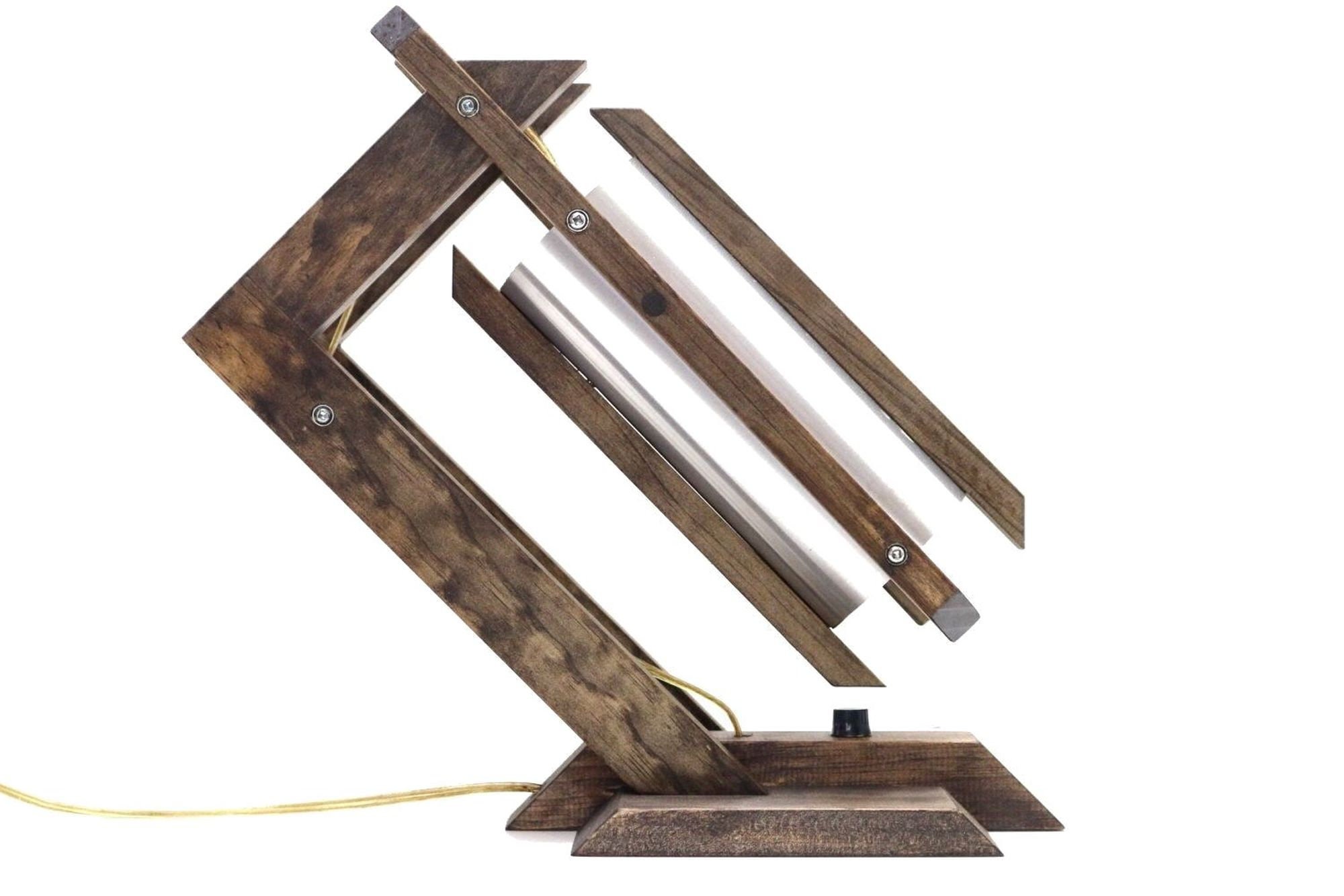 lampe De bureau En Bois