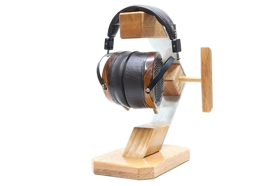 Custom Wood Headphone Stand Headphone Holder for Gaming Headset