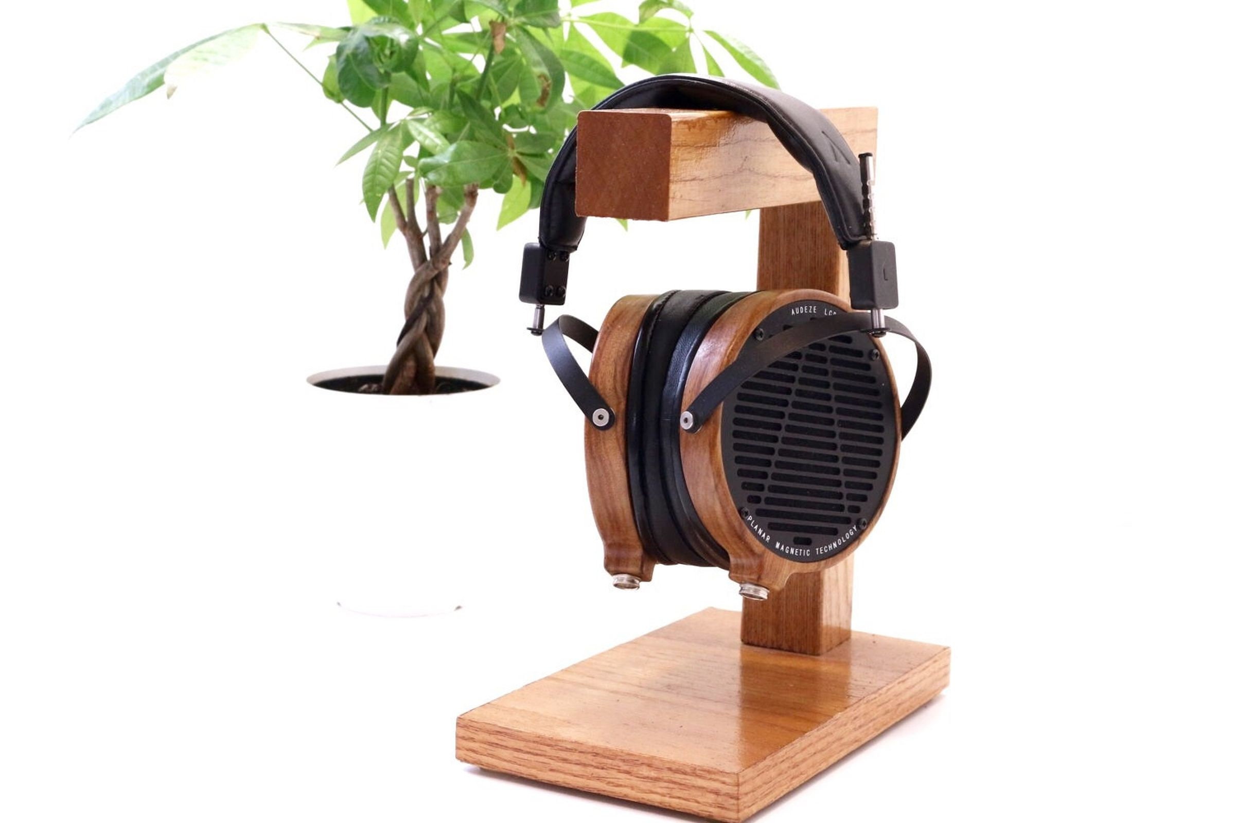 Wood Headphone Stand Handmade Stand Headphone Wood Stand Original