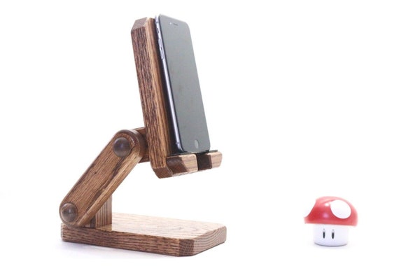 Adjustable Phone Holder, Cell Phone Holder, Phone Stand, Easy Storage,  Handmade Hardwood Picture Stand, iPad iPhone Stand -  Israel