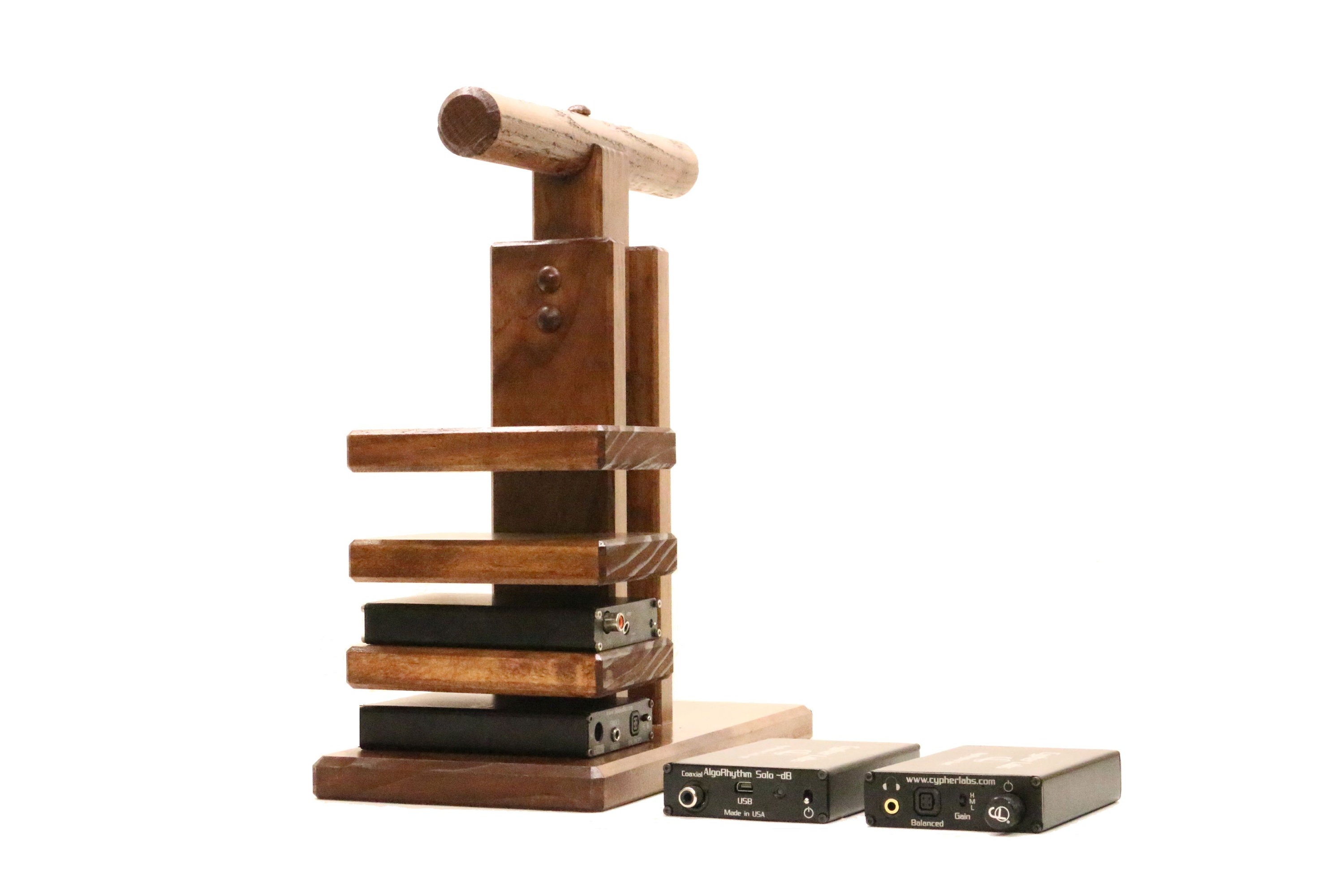 Headphone Stand With Shelf for Amp/dac Mini Music Station - Etsy