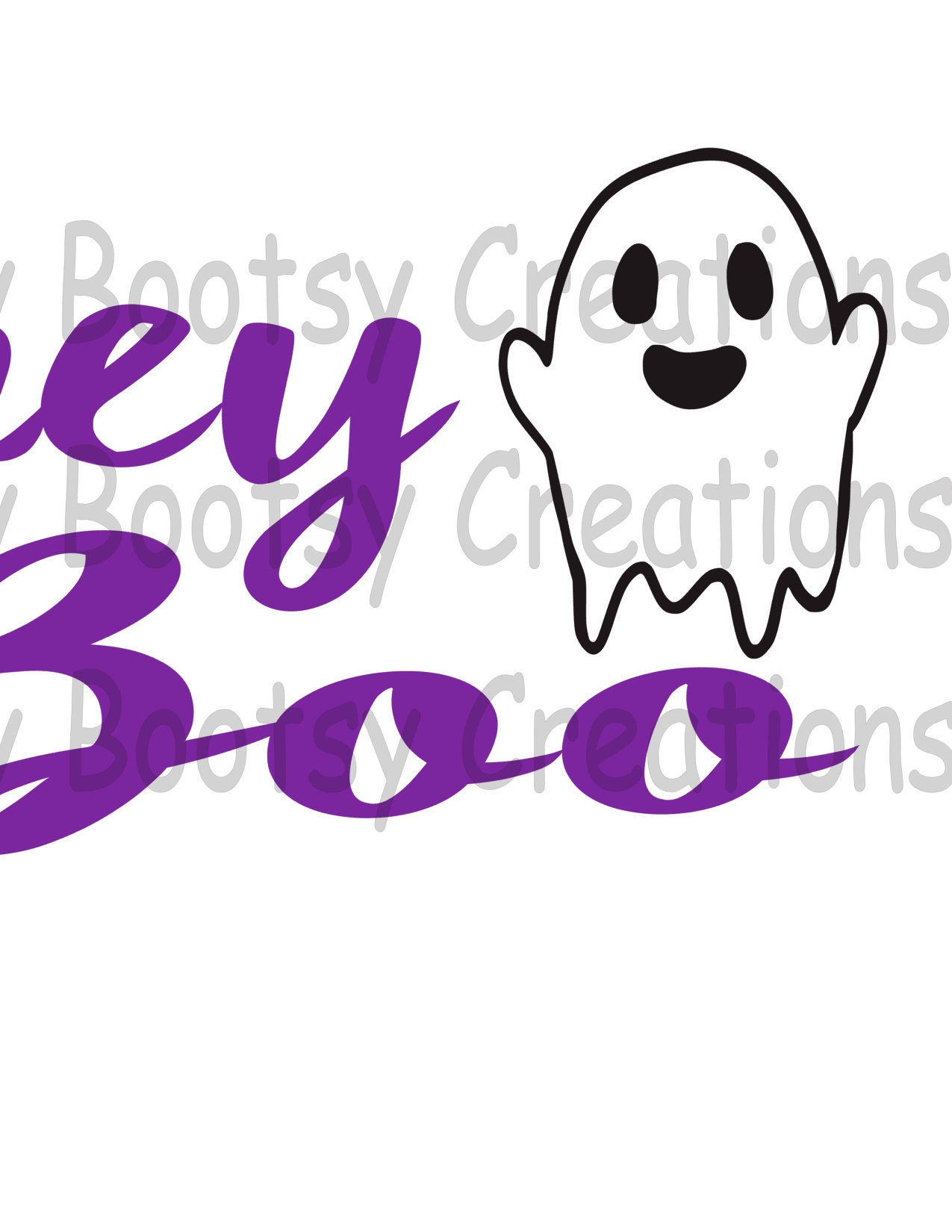 Hey Boo Png Digital Download | Etsy