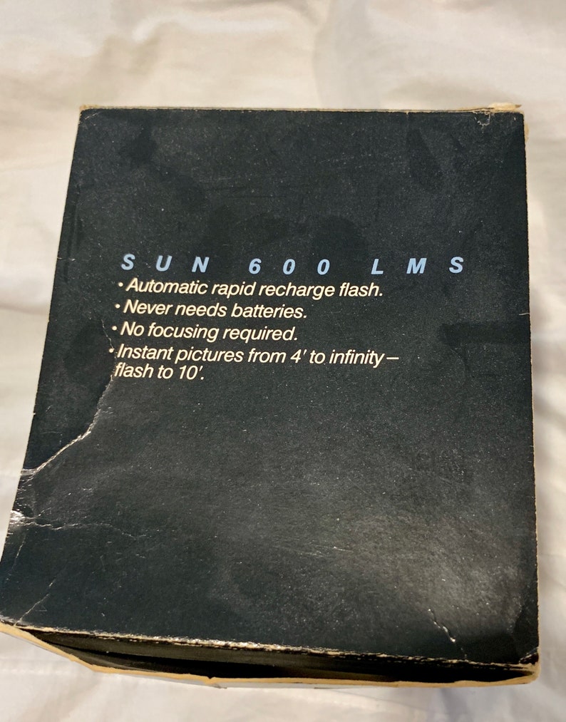 Vintage Polaroid Sun 600 LMS Camera