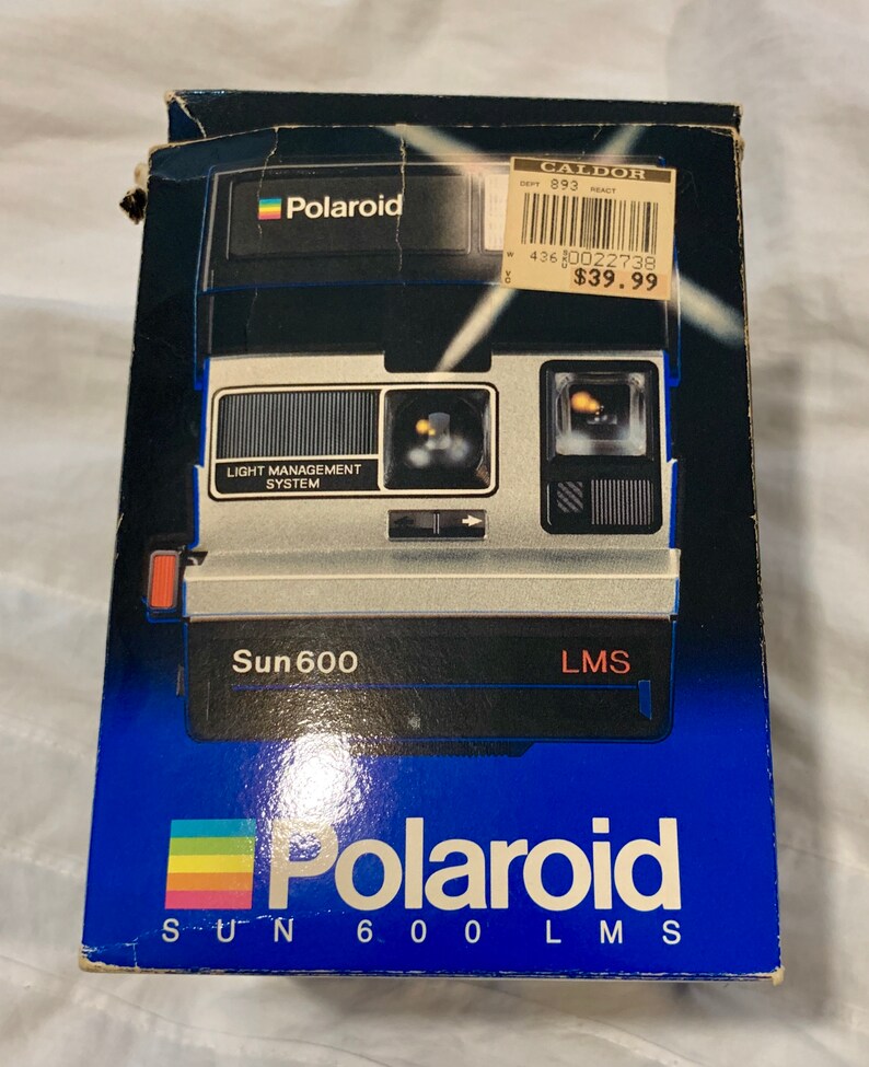 Vintage Polaroid Sun 600 LMS Camera