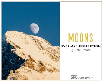 Moon Overlays Etsy