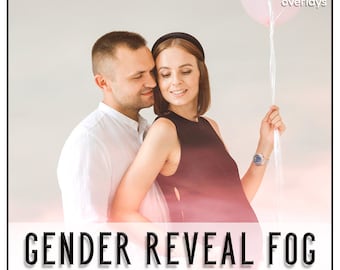 40 GENDER REVEAL Fog Overlays, Digital Files, Smoke Bomb, Pink and Blue Smoke, JPG files, Photography Overlay, Photoshop Overlay, Pregnancy