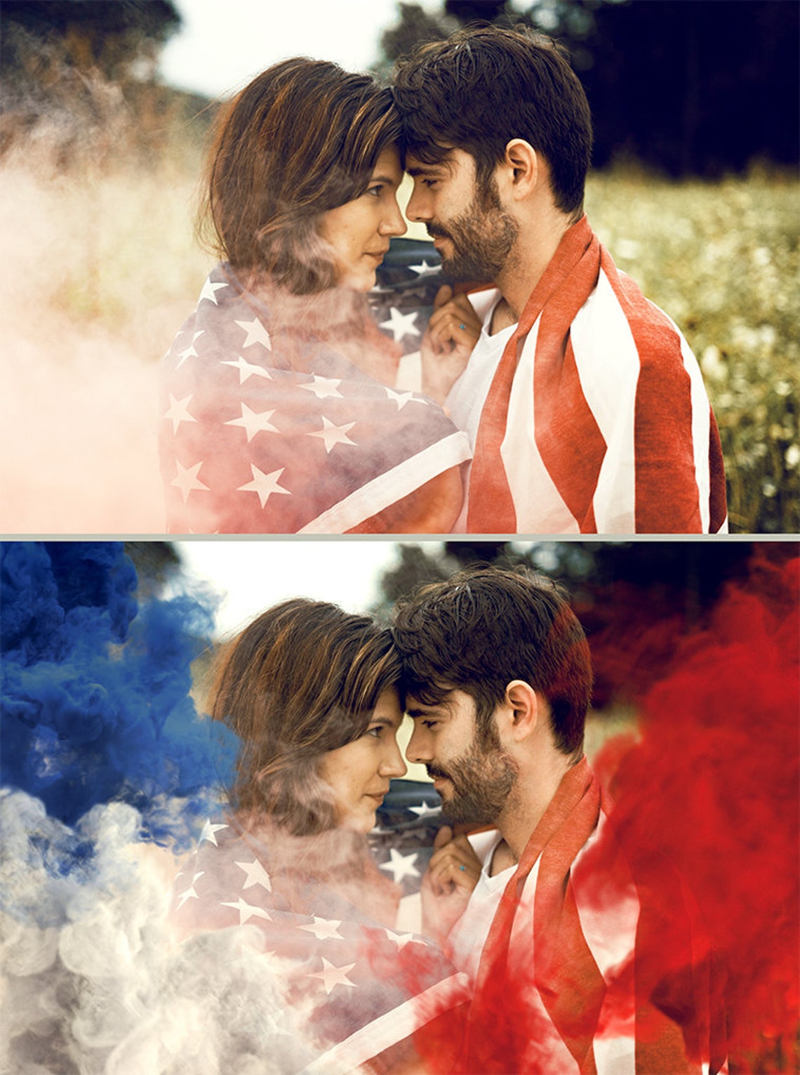 160 smoke bomb overlays Photoshop overlays image 1