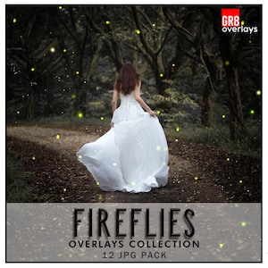 ELDFLUGOR Överlägg, Photoshop, Pixie Dust Överlägg, Fedust, Magi, Glitter stjärndust, Guldglitter, ljuseffekt, partiklar, bokeh