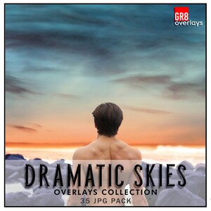 35 DRAMATIC SKIES OVERLAYS, Skies Overlays, Skies Overlay, Photo Overlays, Photoshop Overlays, Colorful, Sky Overlay, Dramatic Sky