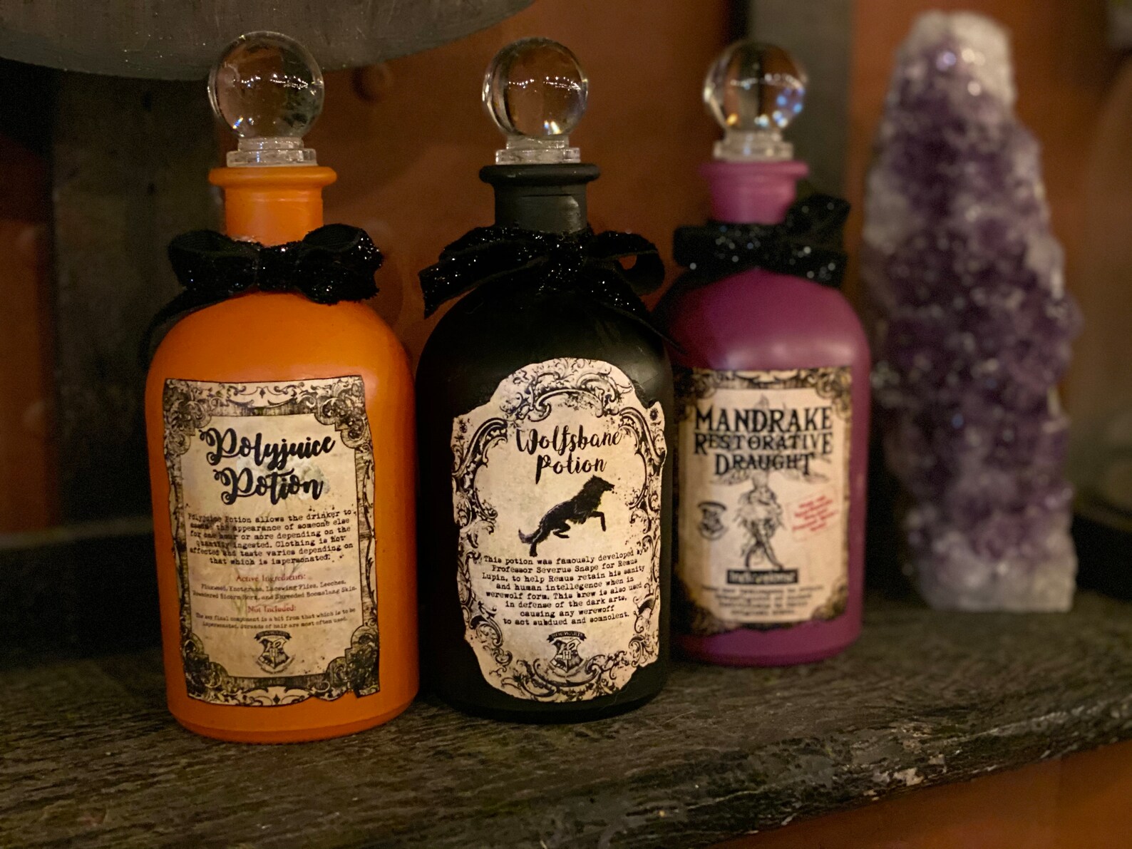Mandrake Restorative Draught Harry Potter Potion Label DIY | Etsy