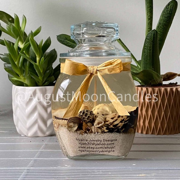 Seashell Candles Etsy