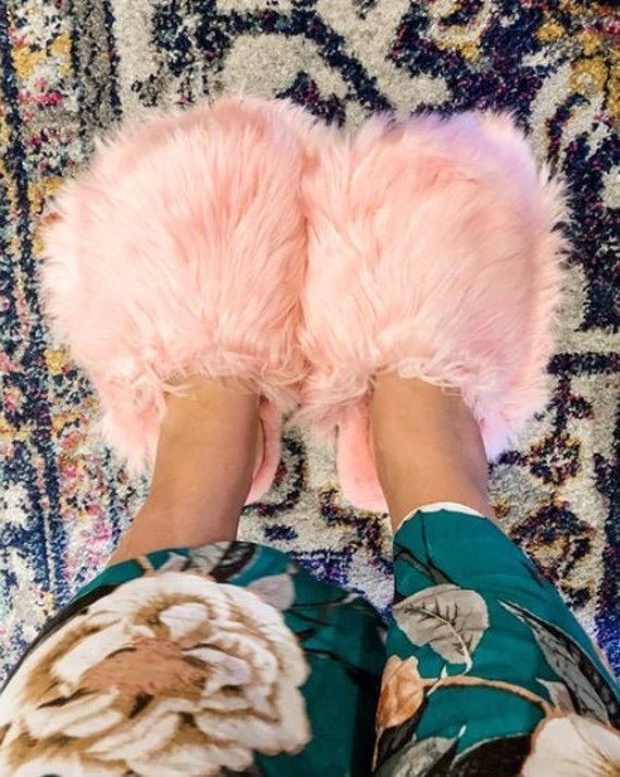 baby alpaca slippers