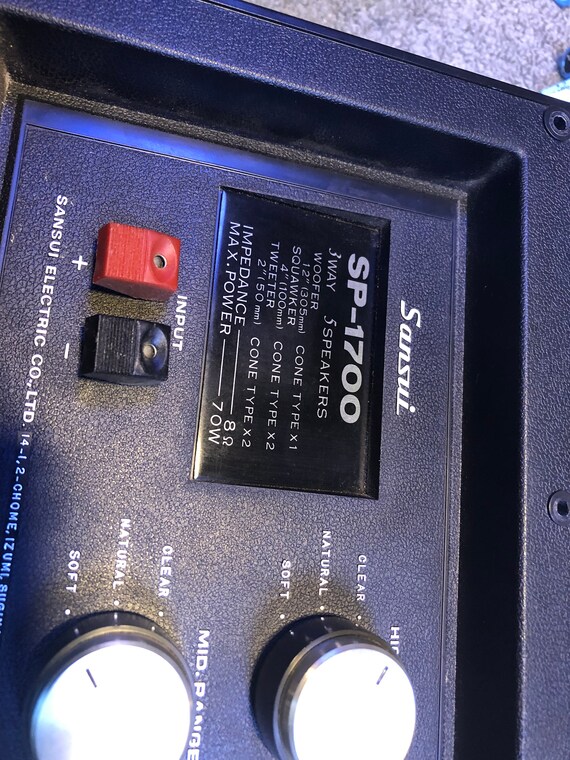Sansui Sp 1700 Speakers Capacitors Replacement Kit Etsy India