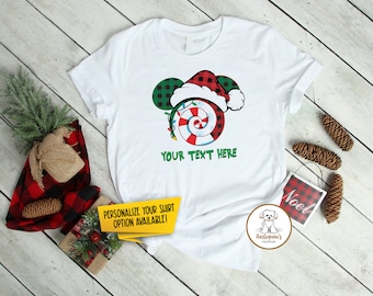 Disney Christmas Shirts, Santa Mickey Shirt, Disney Matching Family Shirts, Disney Holiday Matching Shirts, Disneyworld Shirts