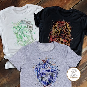 Universal Studios shirt, Wizard Crest Houses Shirts, Universal Shirts, Universal Studios shirts for Families, Wizard Crest Shirts