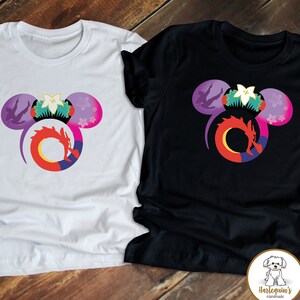 Mulan Shirt, Disney Princess Shirts, Custom Disney Ears T-Shirt, Disney Family Shirts, Disney Group Shirts, Graphic Tees, Disneyworld Shirts image 1