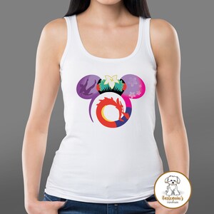 Mulan Shirt, Disney Princess Shirts, Custom Disney Ears T-Shirt, Disney Family Shirts, Disney Group Shirts, Graphic Tees, Disneyworld Shirts image 6