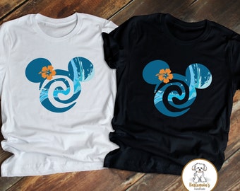 Camiseta de Moana, Camisetas de Disneyworld, Camiseta de Moana para mujer, Camisetas de princesas Disney, Camiseta de Moana con orejas de Mickey, Camisetas Disney a juego, Camisetas Disney