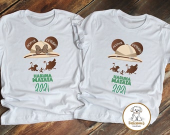 Animal Kingdom Shirt, Hakuna Matata Family Shirts, Safari Mickey Ears Shirt, Disneyworld Shirts, Animal Kingdom Couple Shirts, Graphic tee