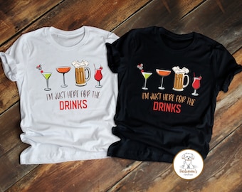 Drink Around the World Shirts, Epcot Shirt, Disney Couple Shirts, Disney Sister  Trip Shirt, Epcot Drinking Shirt, Bachelorette Party Shirts
