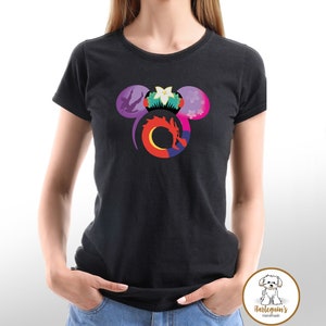 Mulan Shirt, Disney Princess Shirts, Custom Disney Ears T-Shirt, Disney Family Shirts, Disney Group Shirts, Graphic Tees, Disneyworld Shirts image 4