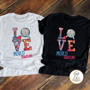 Epcot-shirt | Wereldreiziger Epcot shirt | Bijpassende familievakantie shirts | Disney familieshirts | Aangepaste familieshirt | Disney Vacay-shirt
