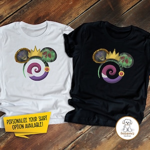 Evil Queen Mickey Ears Shirt,  Evil Queen Shirt, Disney Villains Shirt , Disney Family Shirts , Graphic Tee , Matching Disney Tee