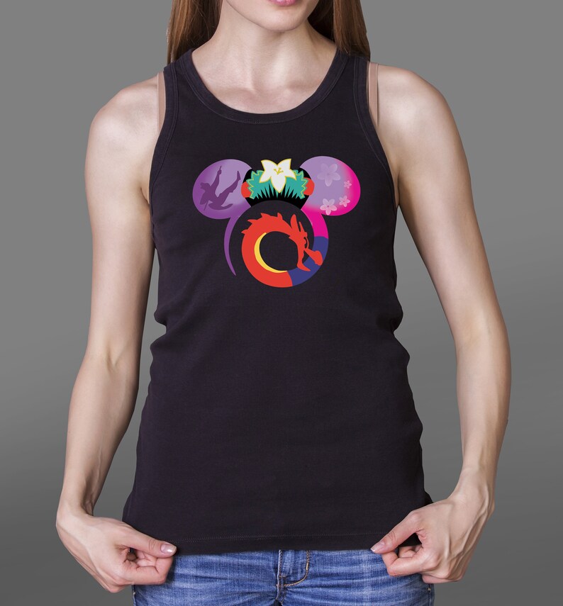 Mulan Shirt, Disney Princess Shirts, Custom Disney Ears T-Shirt, Disney Family Shirts, Disney Group Shirts, Graphic Tees, Disneyworld Shirts image 5