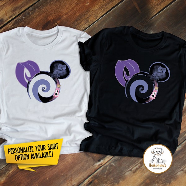 Yzma T-shirt | Yzma Mickey oren shirt | Disney familieshirt | Aangepaste ontwerp Disney-shirts | Grafisch T-shirt | Bijpassend Disney T-shirt