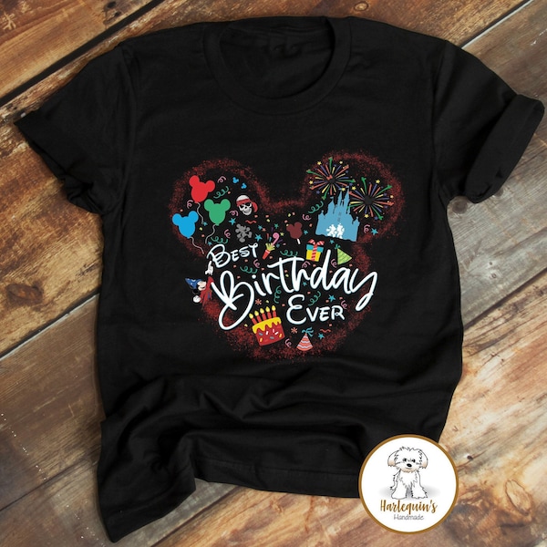 Disney Birthday Shirt, Mickey Birthday Shirts, Disneyworld Birthday Shirts, Disney Birthday Family Shirts, Disneyworld Shirts