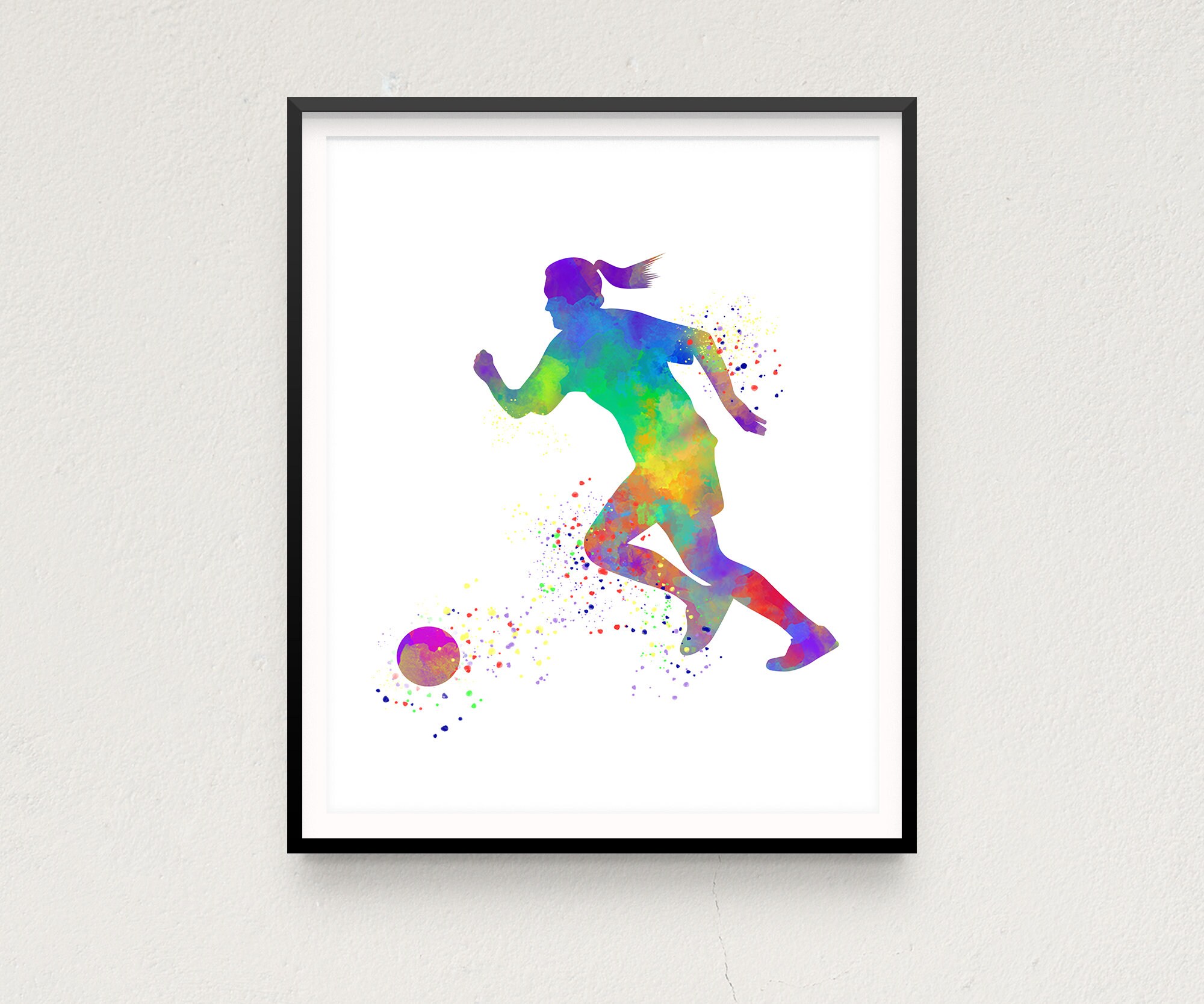 Soccer Printable Soccer Printable Soccer Wall Decor Soccer Poster Wall Art Soccer Football Poster Digital Art Sports Photo Soccer