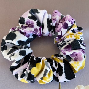 Collection Regular Cotton Hair Tie Cotton Scrunchies Elastic Scrunchies Normal Scrunchies