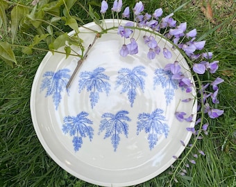 Porcelain Floral Large Plate