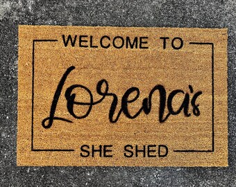 She Shed Doormat | Housewarming Gift